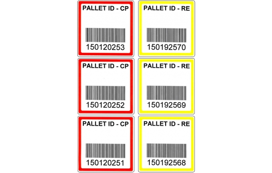 Chicago Tag and Label pallet labels