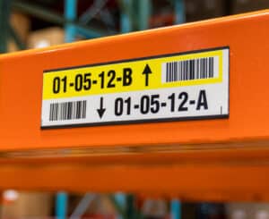 Garment Rack Labels Rack Labeling Systems | Durable Warehouse Rack Labels