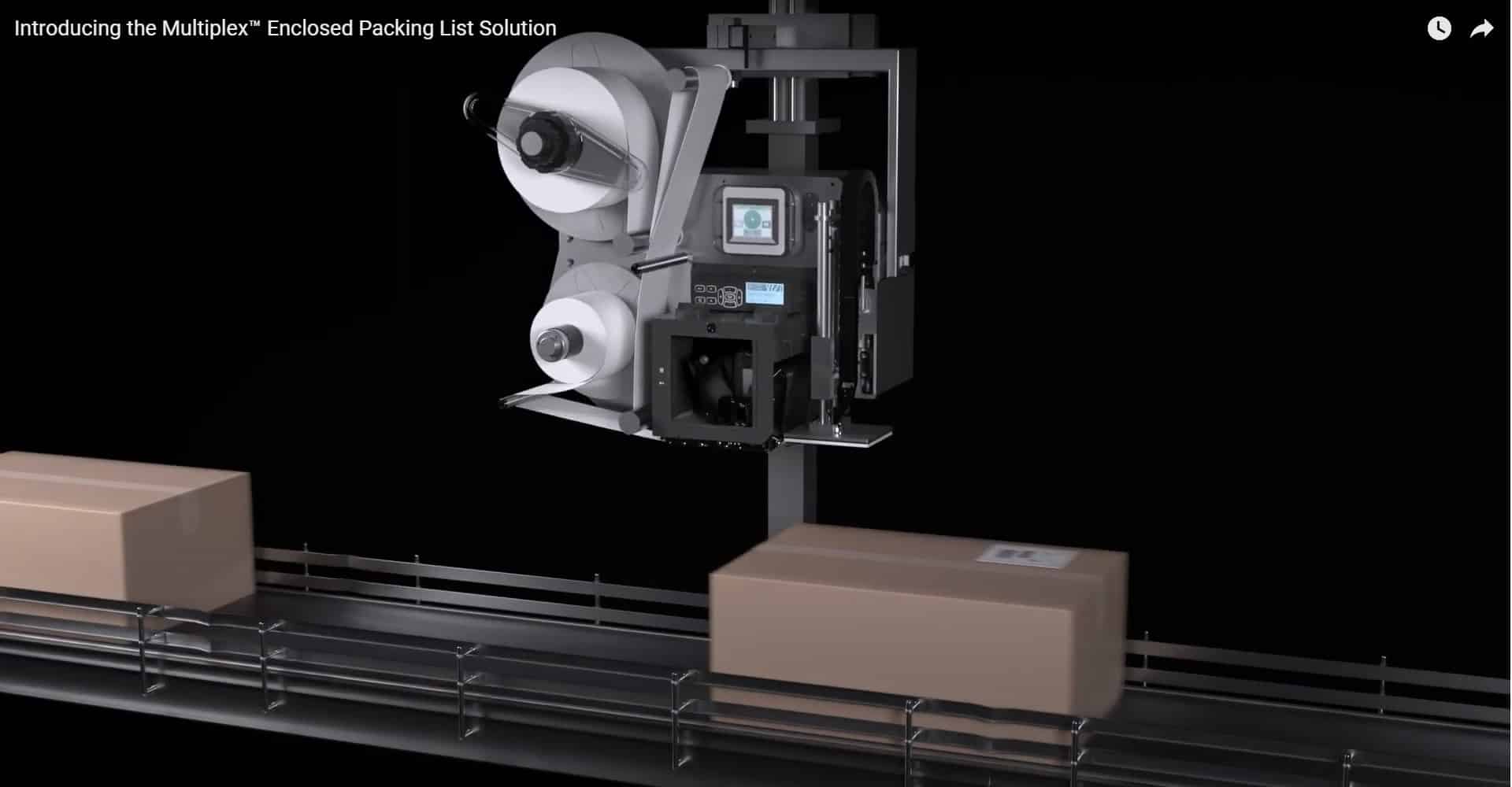 Custom Multiplex Auto Applied Shipping Labels