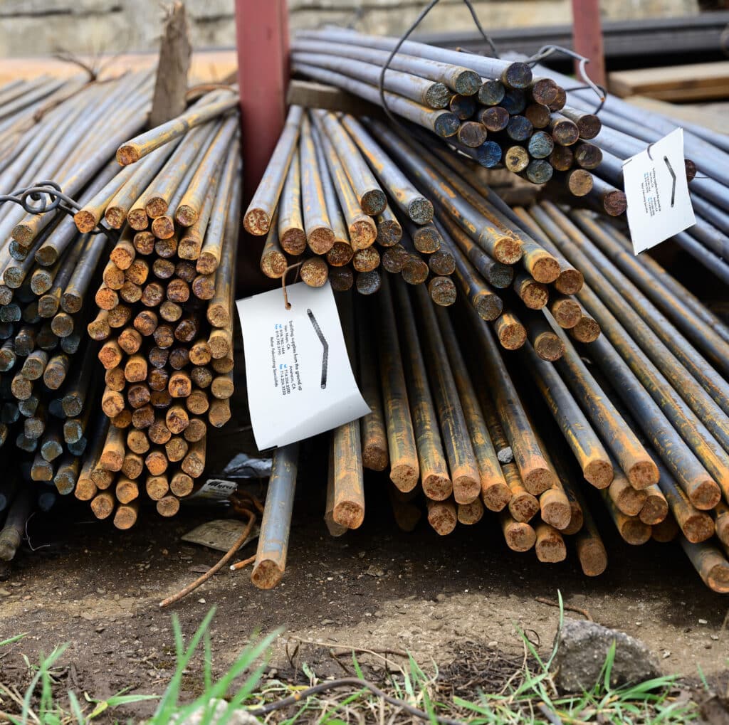 Manufacturing Tags on Rebar