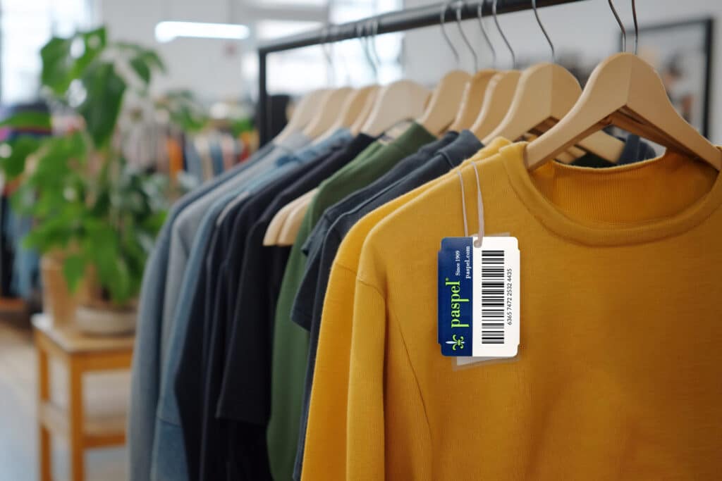 Retail Hang Tags on Apparel