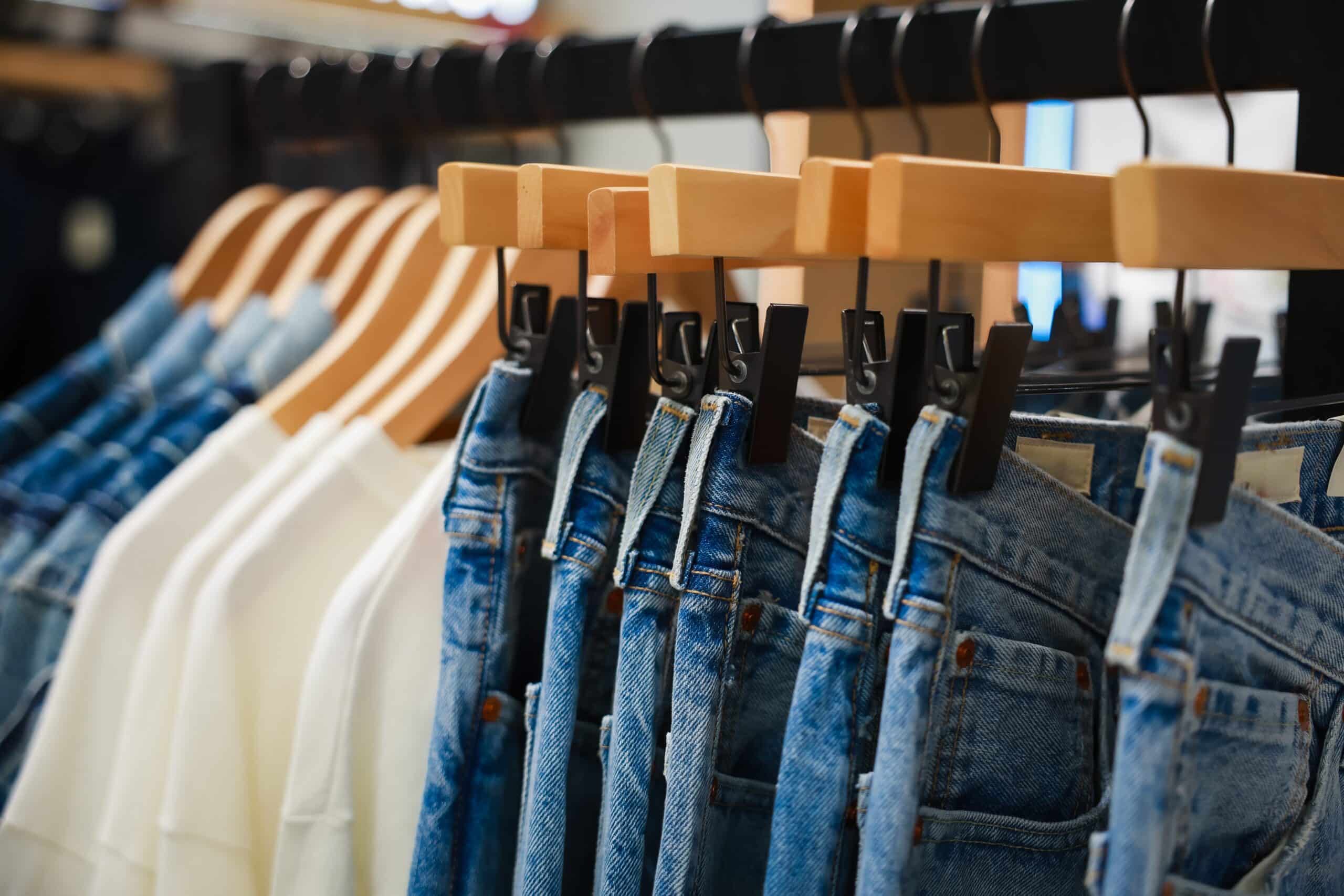 Retail Hanging Clothes