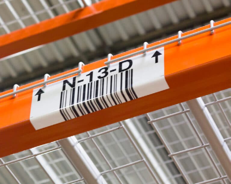 Rack Labeling Systems | Durable Warehouse Rack Labels