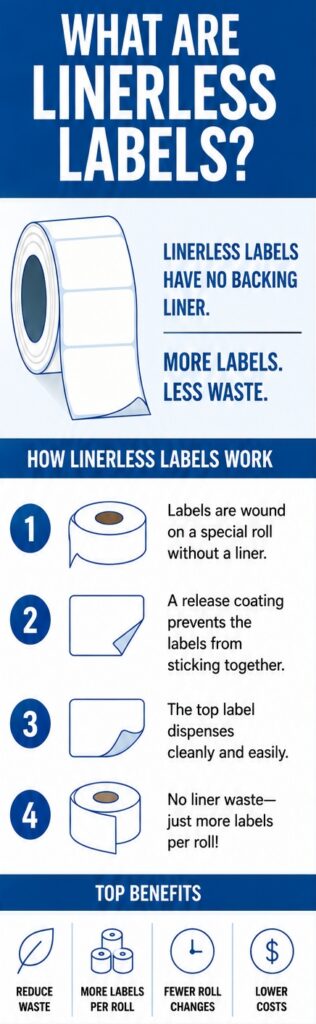 what-are-linerless-labels